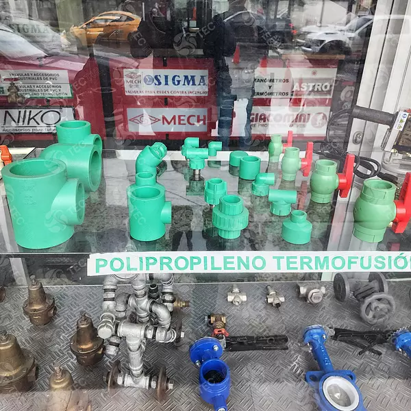 Válvula Bola Polipropileno Fusión Fluido Frío