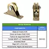 Polea 3" Para Guaya 3/8" Con Rodamiento