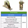 Polea 2-1/2" Para Guaya 1/2" Con Rodamiento