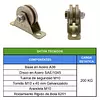 Polea 2" Para Guaya 1/4" Con Rodamiento