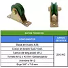 Polea 2-1/2" Perfil De V Sin Rodamiento