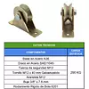 Polea 2-1/2" Perfil De V Con Rodamiento