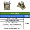 Polea 2-1/2" Para Tubo De 2" Doble Rodamiento