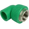 Codo Polipropileno Inserto Metálico/ Rosca Hembra- 90°