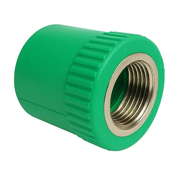 Hembra Polipropileno Inserto Metálico Reducida - Resistente