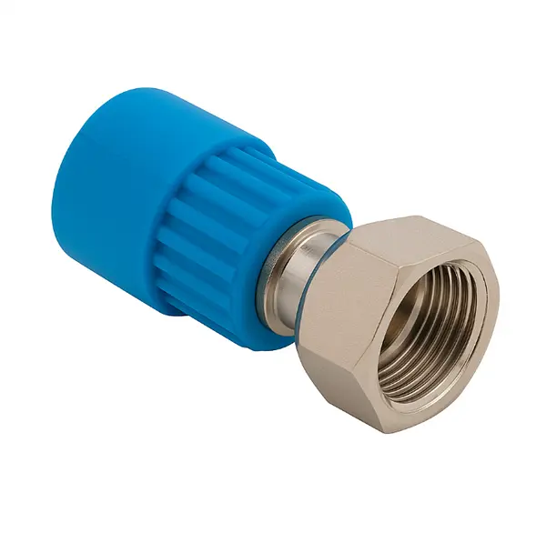 Adaptador Hembra Polipropileno Fusión Con Tuerca Loca