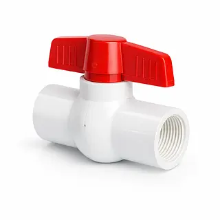 Válvula Bola Pvc Roscar