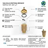 Ventosa Bronce