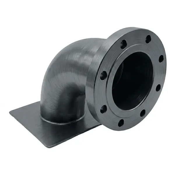 Codo Antivortice Acero Al Carbon