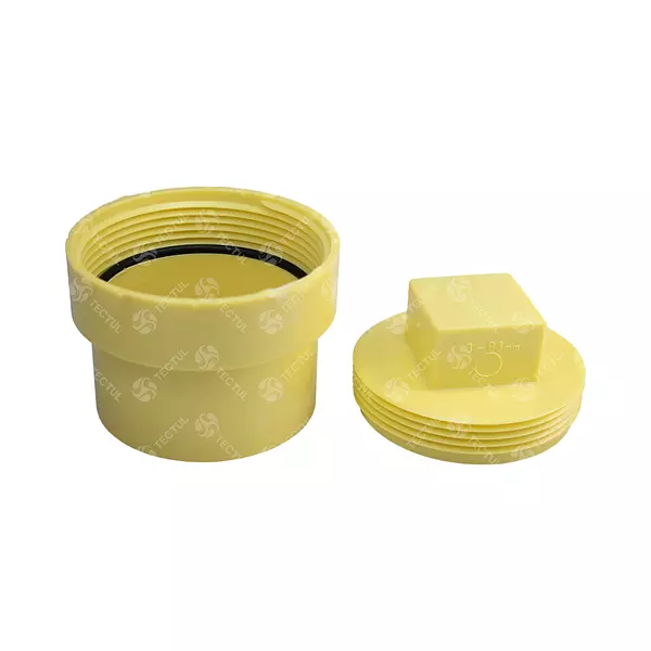 Adaptador De Limpieza Pvc Sanitario