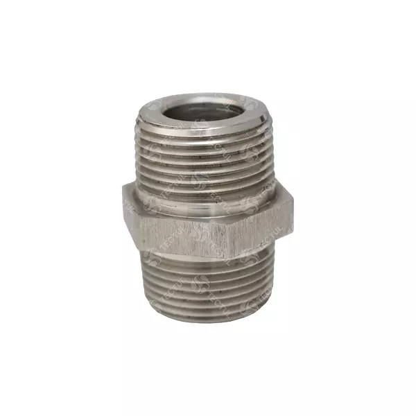 Niple Barril Inoxidable Roscado