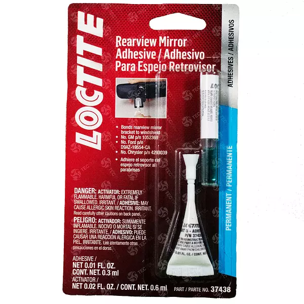 Loctite Adhesivo Espejo Retrovisor ✔️