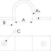 Abrazadera Omega Inoxidable