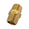 B122 - Niple Hexagonal Bronce