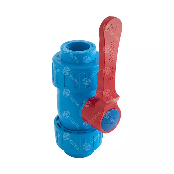Válvula Bola Universal Polipropileno Fusión Fluido Caliente
