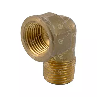 B116 90° - Codo Calle Bronce