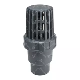 Válvula Pie Pvc