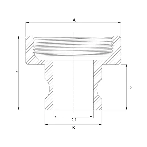 Parte A Reducida Aluminio