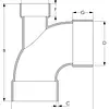 Codo Pvc Sanitario Reventilado