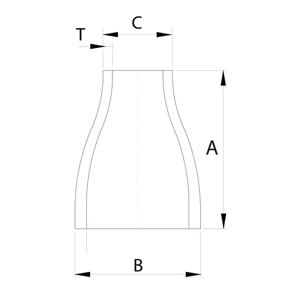 Concentrica Inoxidable Sanitario