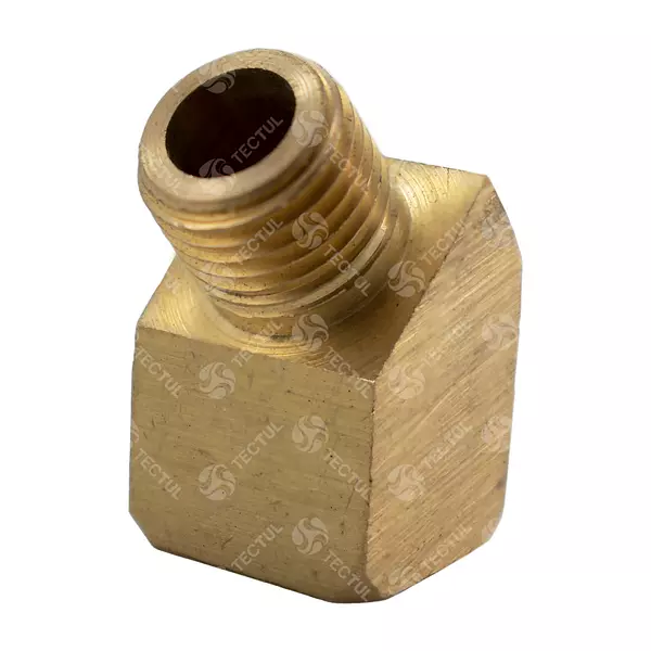 B124 45° - Semicodo Calle Bronce