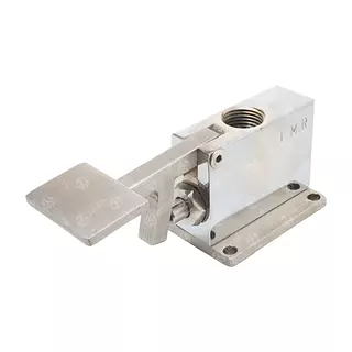 Válvula Pedal Inoxidable/Bronce Roscada