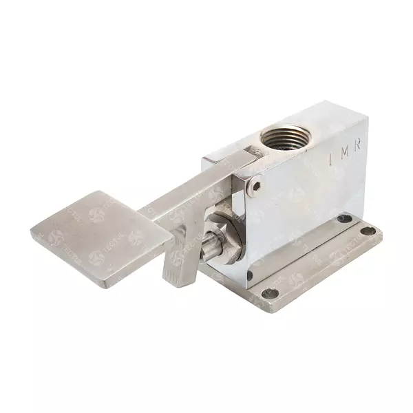 Válvula Pedal Inoxidable/Bronce Roscada