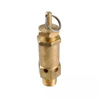 Válvula De Seguridad Para Aire Bronce Helman