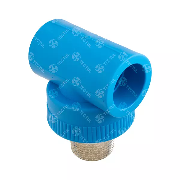 Tee Polipropileno Inserto Metálico Macho - Conector Tuberías