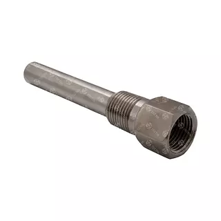 Termopozo Inox 1/2" X 1/2" X 4"