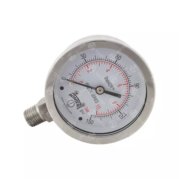 Manómetro Total Acero Inoxidable 2.5", Conexión Vertical 1/4