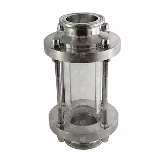 Visor Inoxidable Sanitario Tipo Clamp