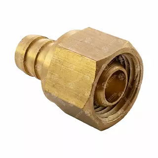 B2 - Hembra Manguera Tuerca Loca Bronce
